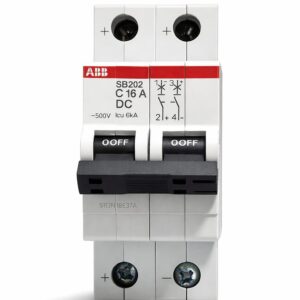 ABB DC MCB 16A 2P SB200 DC Miniature Circuit Breaker