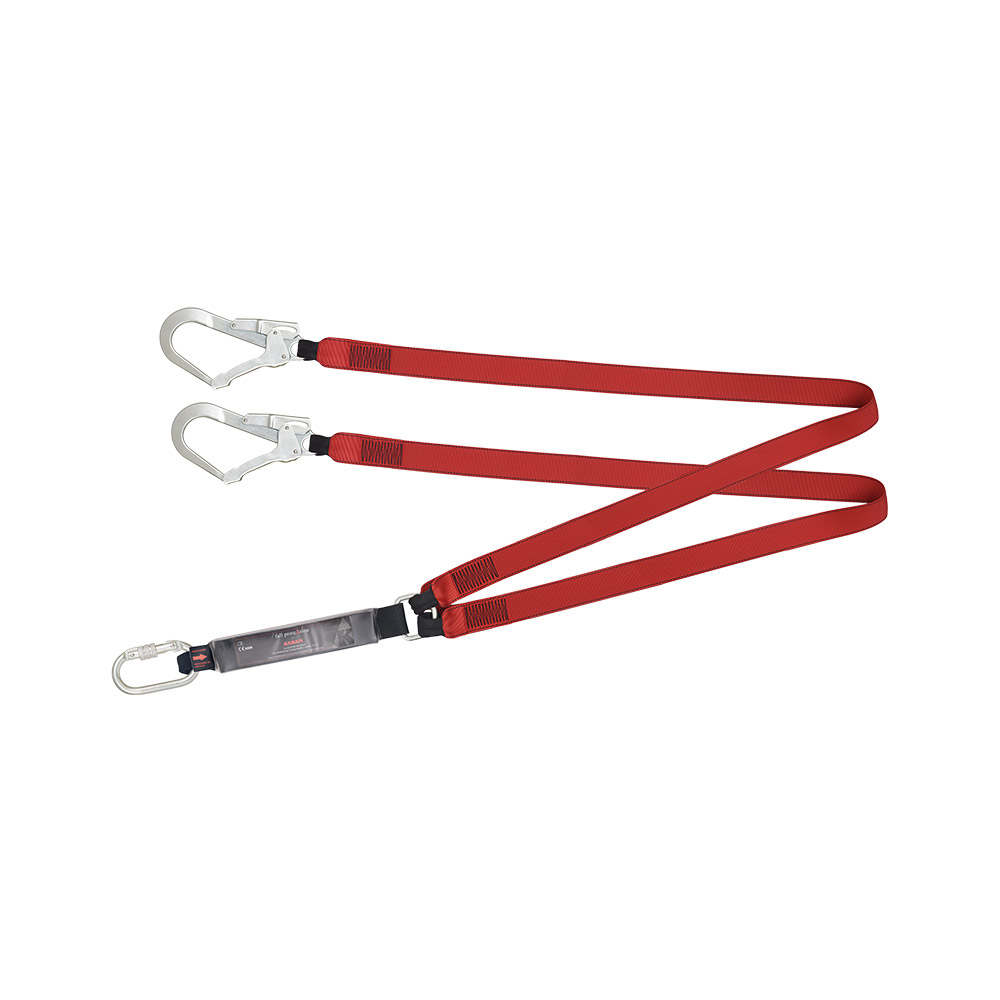 Karam Forked Lanyard with Energy Absorber PN361N dual leg safety lanyard