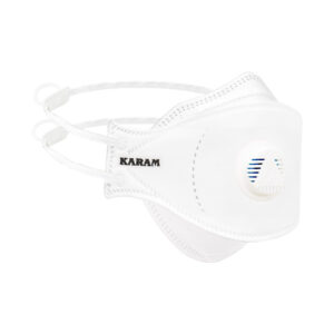 FFP2 NR D Disposable Fish type Respirator with Headband and Exhalation Valve - RFTH12+