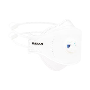 FFP3 NR D Disposable Fish type Respirator with Headband and Exhalation - RFTH13+