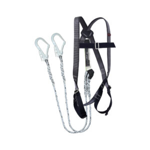 Karam Safety Harness KI01 with rope lanyard for fall protection
