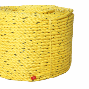 Delta PP Ropes yellow polypropylene industrial rope coil