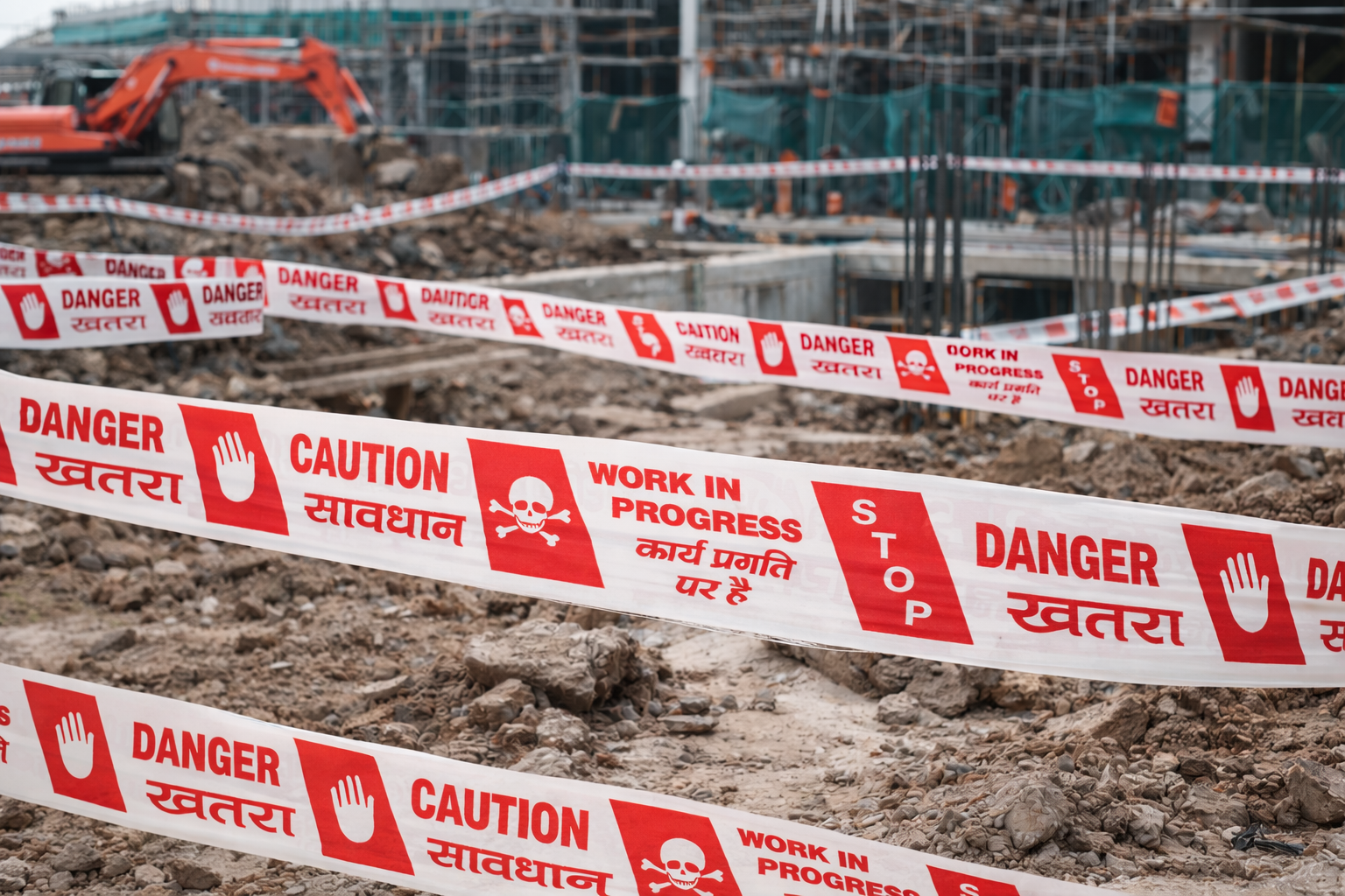 Danger Barricading Tape