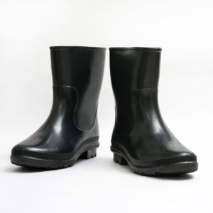 Hillson Don Black safety gumboots waterproof industrial PVC boots
