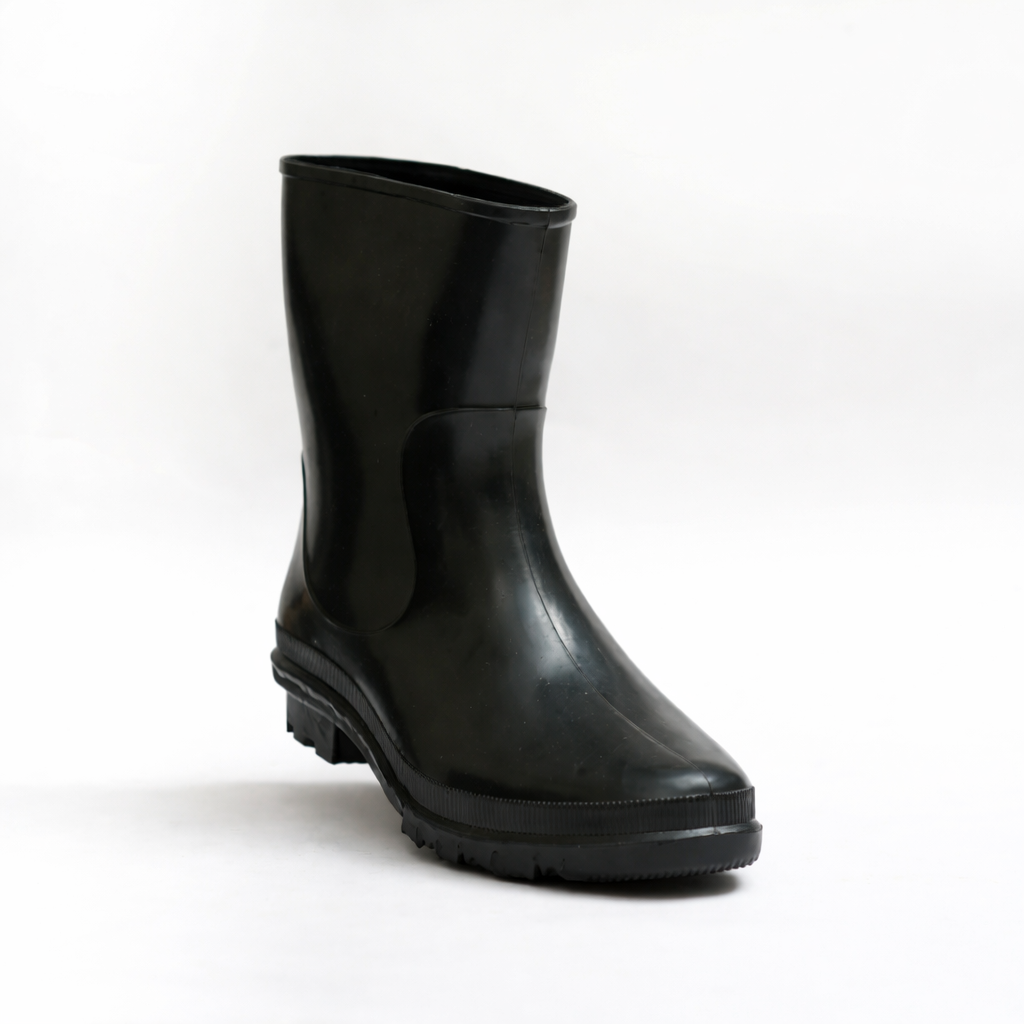 Hillson Don Black black PVC safety gumboots