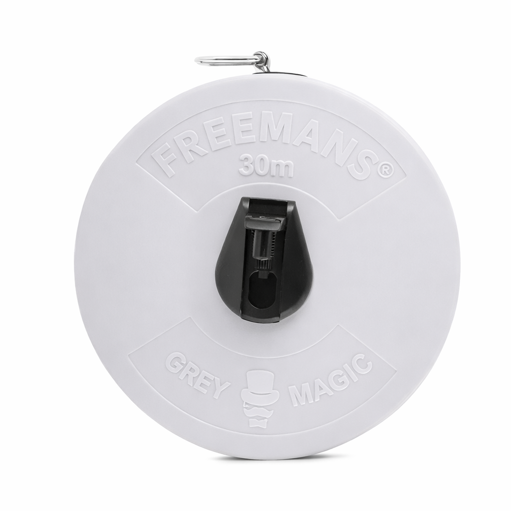 Freeemans 30m GREY MAGIC Measuring Tape