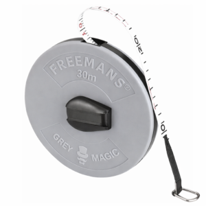 Freeemans 30m GREY MAGIC Measuring Tape