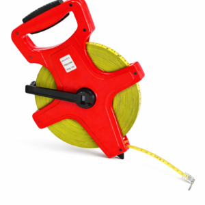 Freemans 100m Steel Open Reel ABS Case Measuring Tape