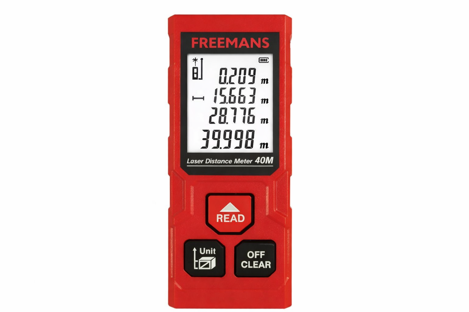 Freemans 40m ECO Laser Distance Meter