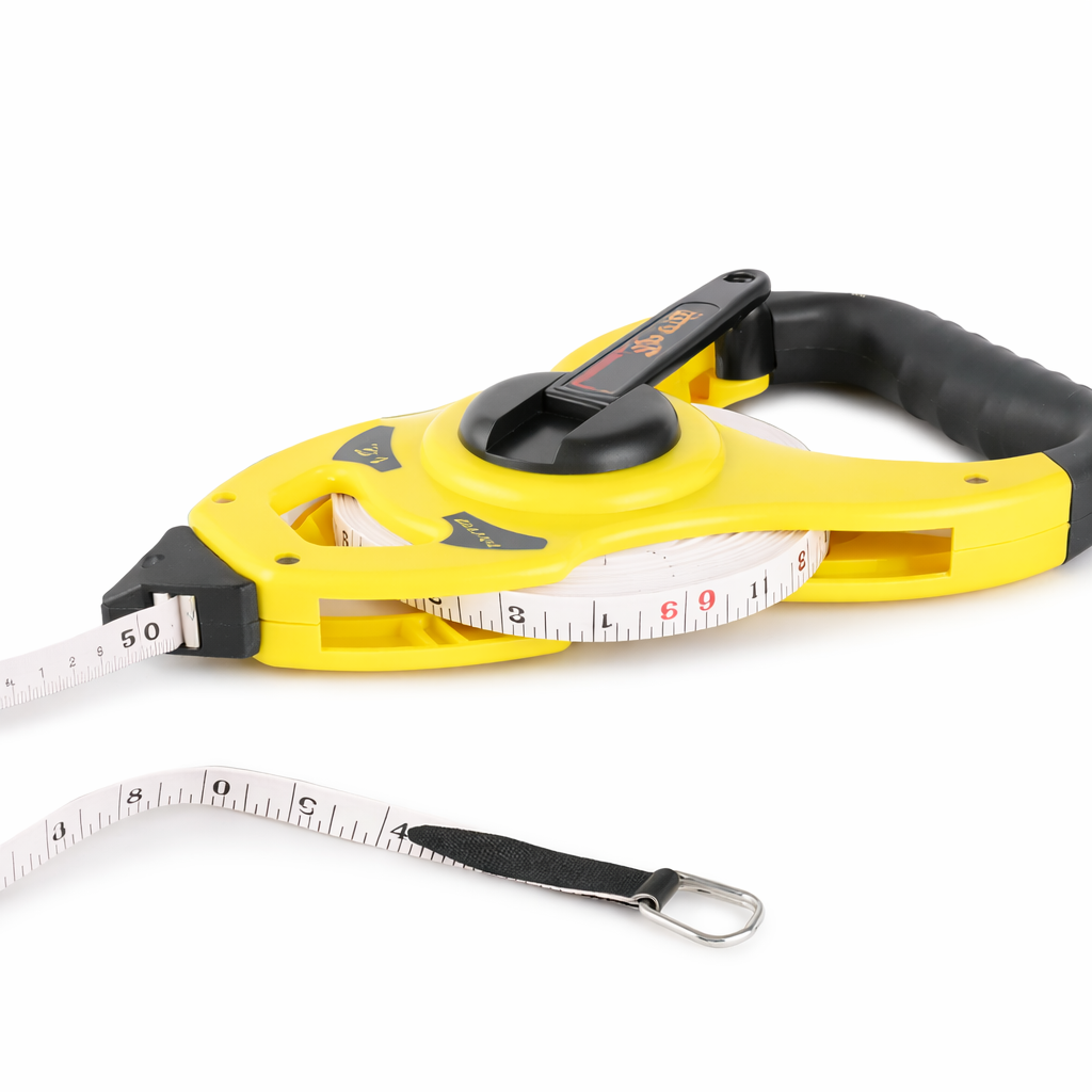 Freemans 50m TOP-GEAR Open Reel Measuring Tape