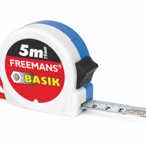 Freemans 5m BASIK Measuring Tape with Click-Lock