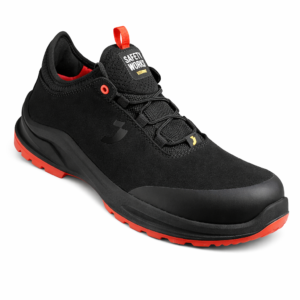Safety Jogger MODULO S3S Black Red Safety Shoe Supplier India