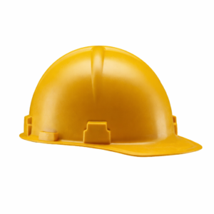 Udyogi Thermoguard 9000 Series yellow industrial safety helmet for construction and factory use