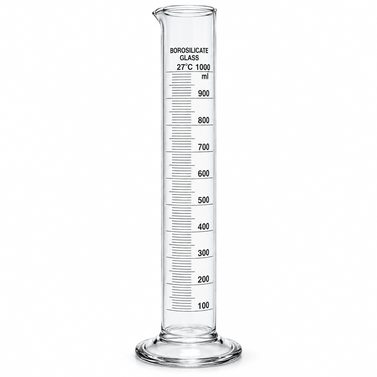 Borosilicate Glass Measuring Cylinders 1000 ml
