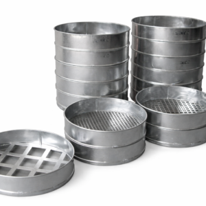 laboratory test sieves set for soil testing