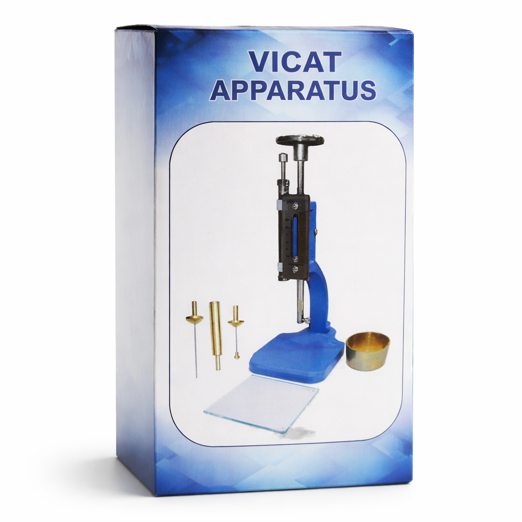 Vicat needle apparatus used for cement initial