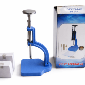 Vicat needle apparatus used for cement initial and final setting time test