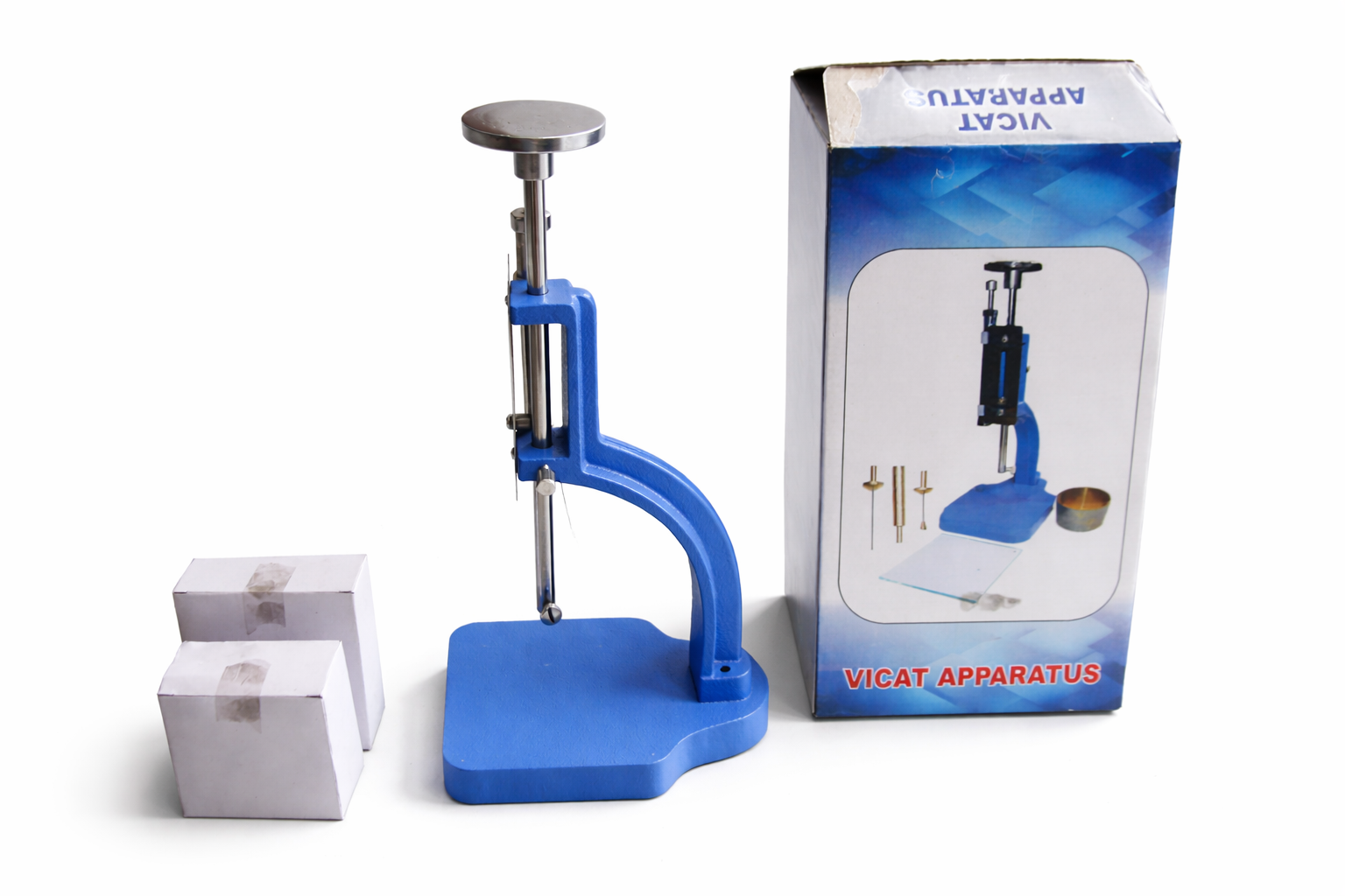 Vicat needle apparatus used for cement initial and final setting time test