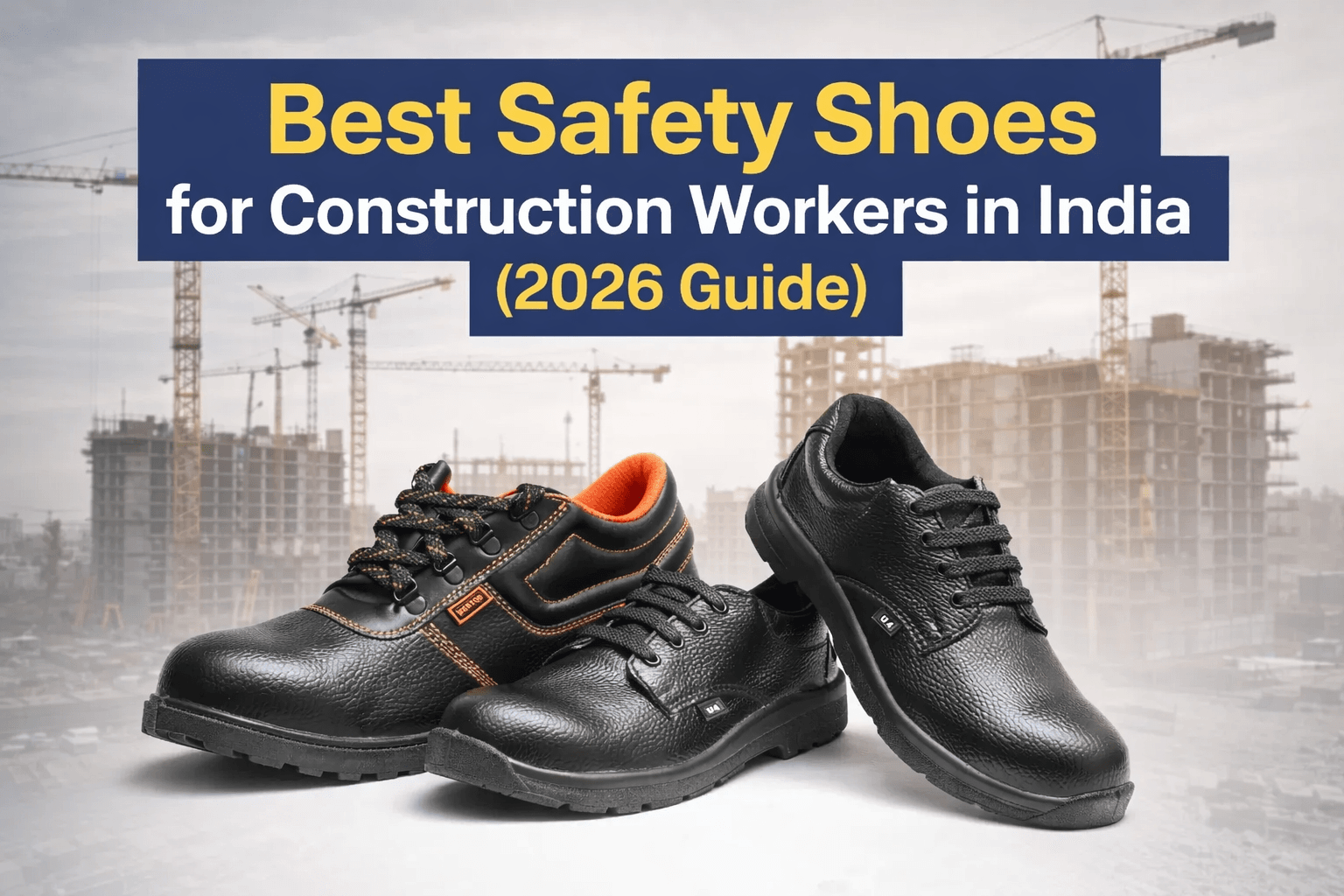 Best Safety Shoes for Construction Workers in India (2026 Guide)