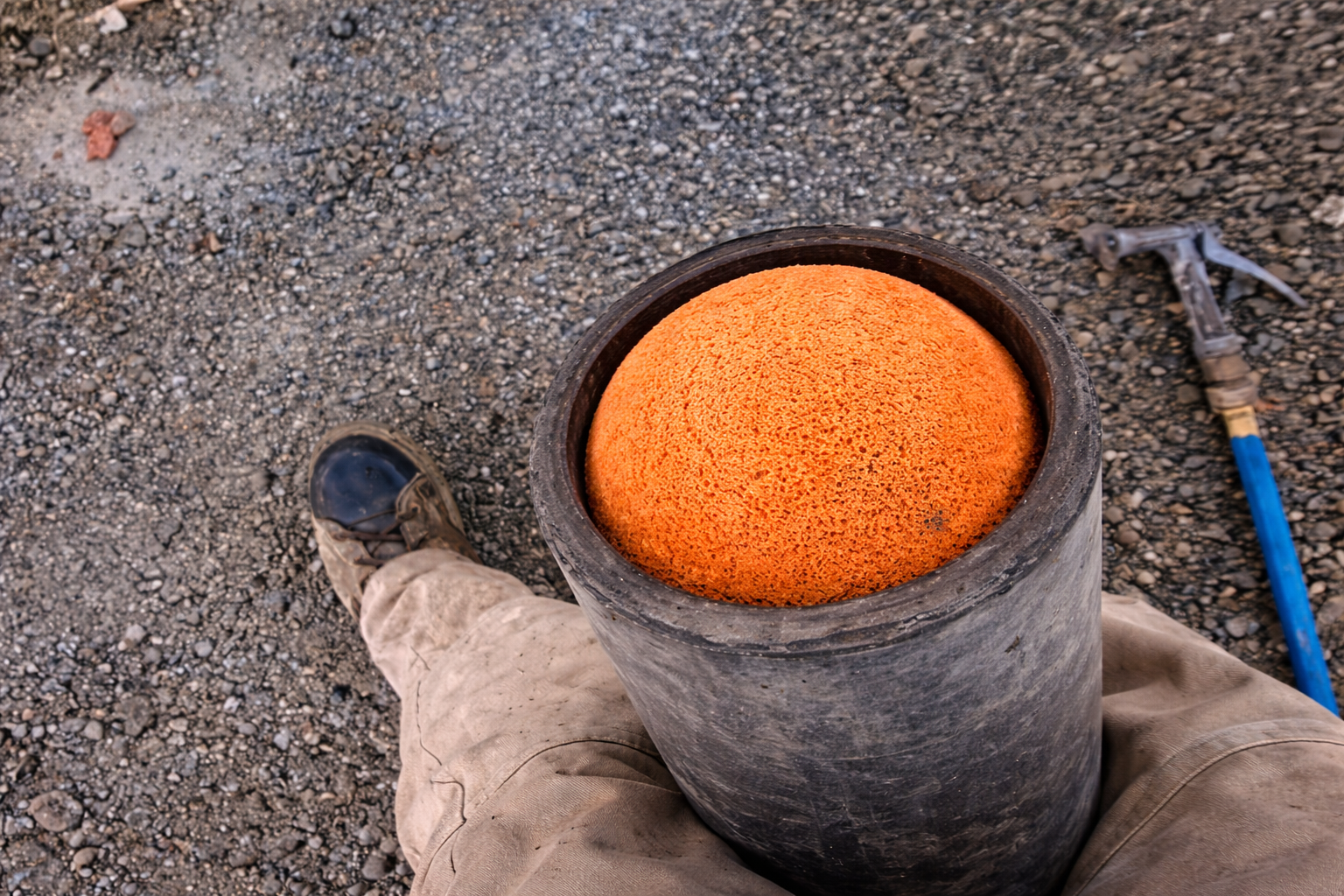 sponge ball for cement pipeline cleaning
