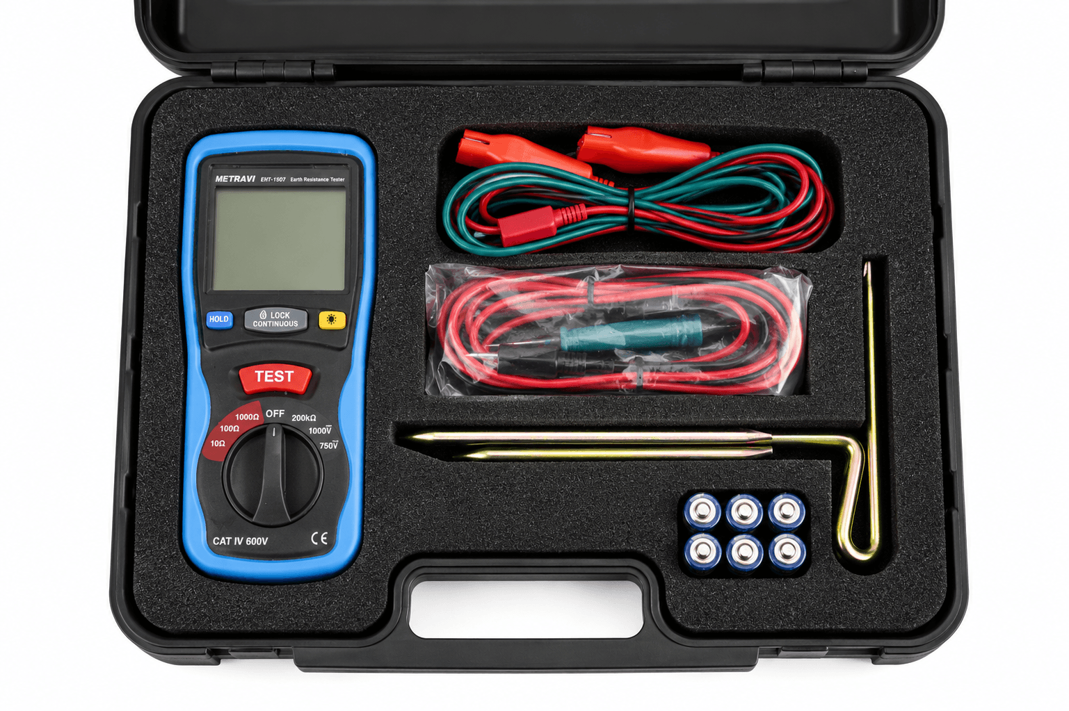 Metravi Earth Resistance Tester ERT-1501 supplier in noida