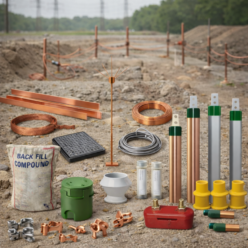 Earthing Material Kiosk Engineering