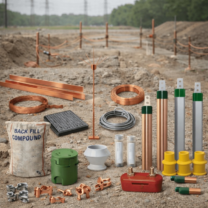 Earthing Material Kiosk Engineering